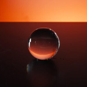 60mm clear ice sphere